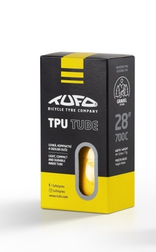 Przejdź do produktu Dętka Tufo Gravel TPU Tube 700x44/52 60mm
