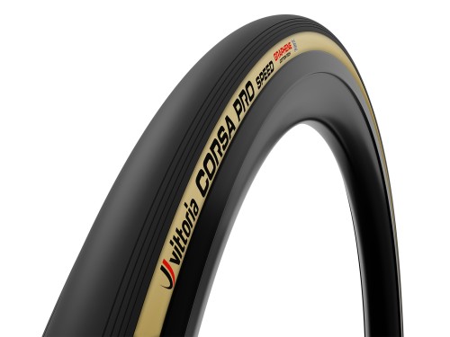 Przejdź do produktu Opona Corsa PRO Speed G2.0 700x29C, czarno-beżowa, zwijana, TLR, wide rim