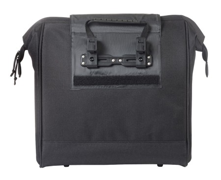 Sakwa pojedyncza BASIL GRAND BICYCLE SHOPPER 23L, MIK Hooks System, black (NEW 2026) - rove.pl