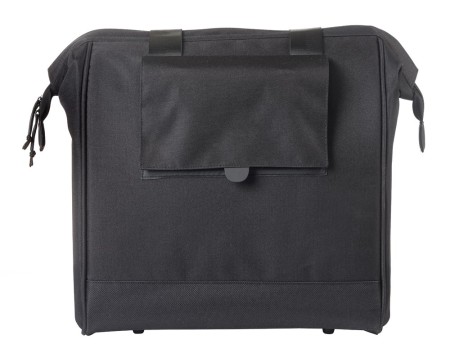 Sakwa pojedyncza BASIL GRAND BICYCLE SHOPPER 23L, MIK Hooks System, black (NEW 2026) - rove.pl