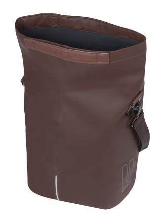 Sakwa pojedyncza BASIL CITY SHOPPER 14-16L, MIK Hooks System, roasted brown (NEW 2026)