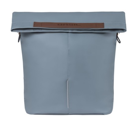 Sakwa pojedyncza BASIL CITY SHOPPER 14-16L, MIK Hooks System graphite blue (NEW 2026) - rove.pl