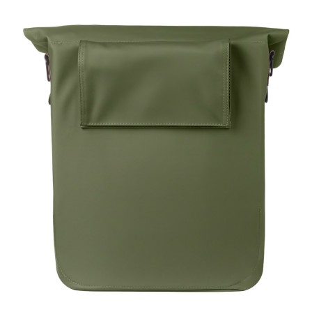 Sakwa pojedyncza BASIL CITY SHOPPER 14-16L, MIK Hooks System, moss green (NEW 2026) - rove.pl