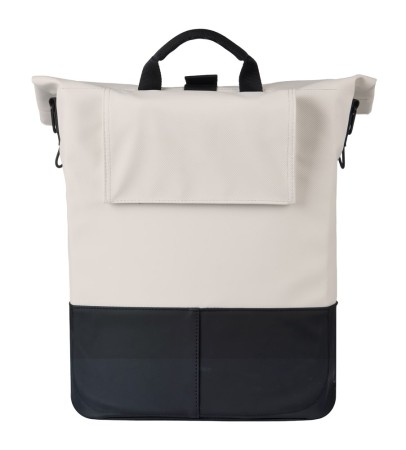 Sakwa pojedyncza BASIL COVE BICYCLE SHOPPER 14-16L, MIK Hooks, off-white/black (NEW 2026)