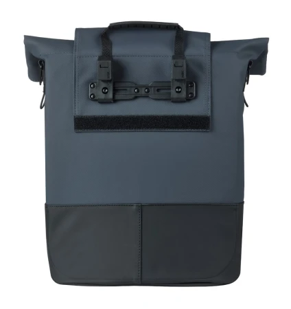 Sakwa pojedyncza BASIL COVE BICYCLE SHOPPER 14-16L, MIK Hooks, navy/black (NEW 2026)