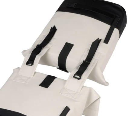 Sakwa podwójna BASIL COVE DOUBLE PANNIER BAG 28-32L, Universal Bridge System, off-white/black (NEW 2026) - rove.pl