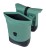 Sakwa podwójna BASIL COVE DOUBLE PANNIER BAG 28-32L, Universal Bridge System, silvergreen/black (NEW 2026)