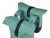 Sakwa podwójna BASIL COVE DOUBLE PANNIER BAG 28-32L, Universal Bridge System, silvergreen/black (NEW 2026)
