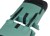 Sakwa podwójna BASIL COVE DOUBLE PANNIER BAG 28-32L, Universal Bridge System, silvergreen/black (NEW 2026) - rove.pl