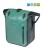 Sakwa pojedyncza BASIL RIVO M SINGLE PANNIER BAG 12-15L, MIK Hooks, wodoodporna, silvergreen/black (NEW 2026) - rove.pl
