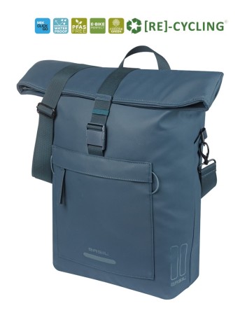 Sakwa pojedyncza BASIL BROOKLYN shoulder bag 17L, MIK Hooks, navy (NEW 2026) - rove.pl