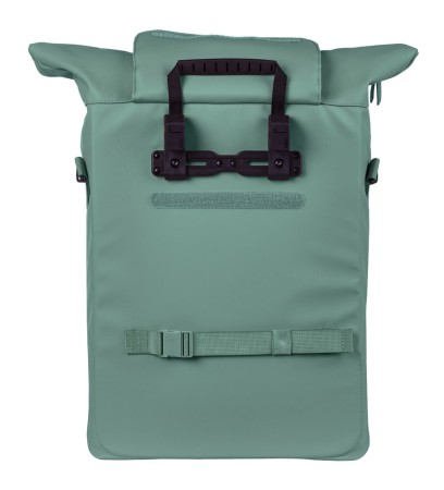 Sakwa pojedyncza BASIL BROOKLYN shoulder bag 17L, MIK Hooks, silvergreen (NEW 2026) - rove.pl