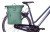 Sakwa pojedyncza BASIL BROOKLYN shoulder bag 17L, MIK Hooks, silvergreen (NEW 2026) - rove.pl
