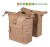 Sakwa podwójna BASIL BROOKLYN DOUBLE PANNIER BAG 41L, Universal Bridge System, wodoodporna, sand (NEW 2026) - rove.pl