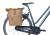 Sakwa podwójna BASIL BROOKLYN DOUBLE PANNIER BAG 41L, Universal Bridge System, wodoodporna, sand (NEW 2026) - rove.pl