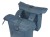 Sakwa podwójna BASIL BROOKLYN DOUBLE PANNIER BAG 41L, Universal Bridge System, wodoodporna, navy (NEW 2026) - rove.pl
