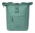 Sakwa podwójna BASIL BROOKLYN DOUBLE PANNIER BAG 41L, Universal Bridge System, wodoodporna, silvergreen (NEW 2026) - rove.pl