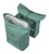 Sakwa podwójna BASIL BROOKLYN DOUBLE PANNIER BAG 41L, Universal Bridge System, wodoodporna, silvergreen (NEW 2026) - rove.pl