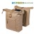 Sakwa podwójna BASIL BROOKLYN DOUBLE PANNIER BAG 41L, MIK System (ready to go), wodoodporna, sand (NEW 2026) - rove.pl