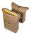 Sakwa podwójna BASIL BROOKLYN DOUBLE PANNIER BAG 41L, MIK System (ready to go), wodoodporna, sand (NEW 2026) - rove.pl