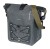 Sakwa pojedyncza BASIL NAVIGATOR STORM SINGLE PANNIER BAG M 12-15 L, MIK Hooks System, wodoodporna, grey black (NEW 2026) - rove.pl