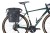 Sakwa pojedyncza BASIL NAVIGATOR WATERPROOF SINGLE PANNIER BAG M 12-15 L, MIK Hooks System wodoodporna, black (NEW 2026) - rove.pl