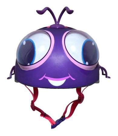 Kask dziecięcy juniorski RASKULLZ GOOGLY LADY BUG pink roz. XS TOODLER FS 3+ (48-52 cm) (NEW 2026)
