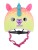 Kask dziecięcy juniorski RASKULLZ SUPER RAINBOW CORN pink roz. XS TODDLER FS 3+ (48-52 cm) (NEW 2026)