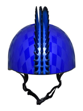 Kask dziecięcy juniorski RASKULLZ EYEPATCH PIRATE blue roz. S CHILD 5+ (50-54 cm) (NEW 2026)
