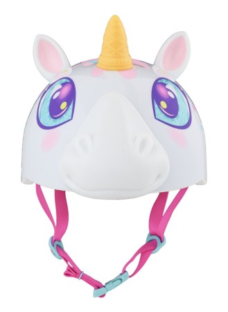 Kask dziecięcy juniorski RASKULLZ SUPER UNICONE white roz. S CHILD FS 5+ (50-54 cm) (NEW 2026)