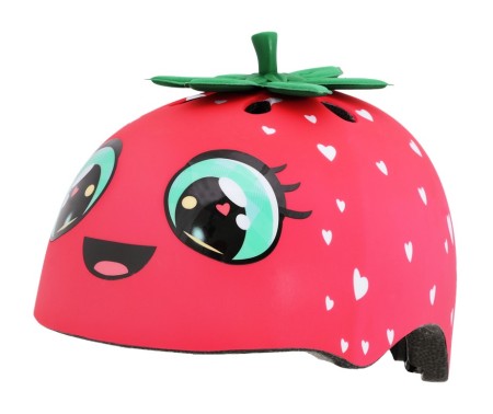 Kask dziecięcy juniorski RASKULLZ STRAWBABY roz. XS TODDLER FS 3+ (48-52 cm) (NEW 2026)