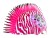 Kask dziecięcy juniorski RASKULLZ ZEBRA MOHAWK roz. S CHILD FS 5+ (50-54 cm) (NEW 2026) - rove.pl