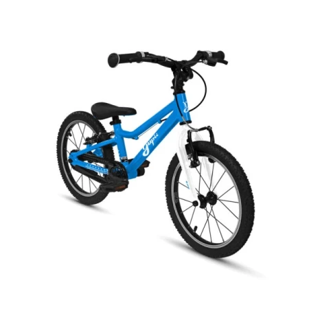 Rower dziecięcy Yupii 16″ niebieski ujęcie boczne