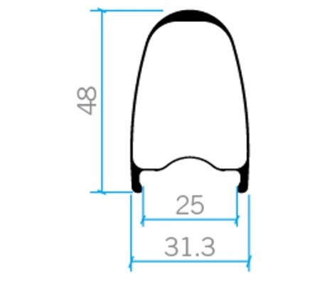 Koła Vision SC48 i25 DB-CL CH-TL SH11