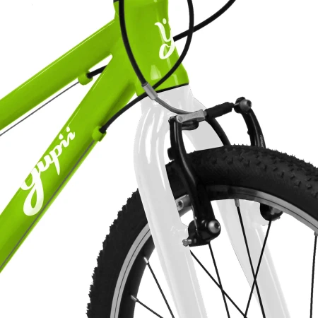Rower dziecięcy Yupii 20″ zielony hamulce