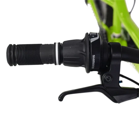 Rower dziecięcy Yupii 20″ zielony revo shifter, manetka obrotowa