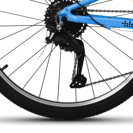 Rower młodzieżowy Yupii 26″ niebieski napęd