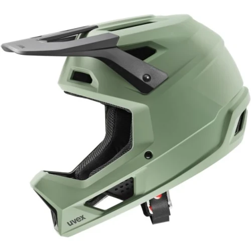 Przejdź do produktu Kask Full Face UVEX Ravage Moss Green-Black Matt 56-59cm