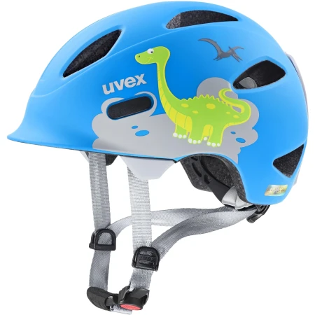 Kask rowerowy dziecięcy UVEX Oyo style Dino Blue Matt