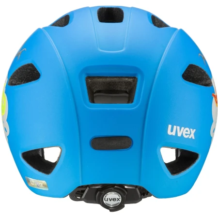 Kask rowerowy dziecięcy UVEX Oyo style Dino Blue Matt tył