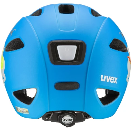Kask rowerowy dziecięcy UVEX Oyo style Dino Blue Matt tył 2