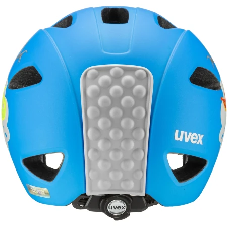 Kask rowerowy dziecięcy UVEX Oyo style Dino Blue Matt tył 4
