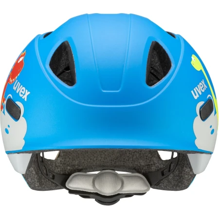 Kask rowerowy dziecięcy UVEX Oyo style Dino Blue Matt przód
