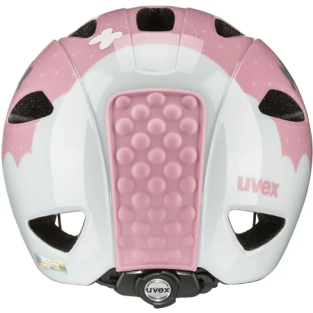 Kask rowerowy dziecięcy UVEX Oyo style Butterfly Pink tył 4