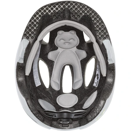 Kask rowerowy dziecięcy UVEX Oyo style Butterfly Pink dół