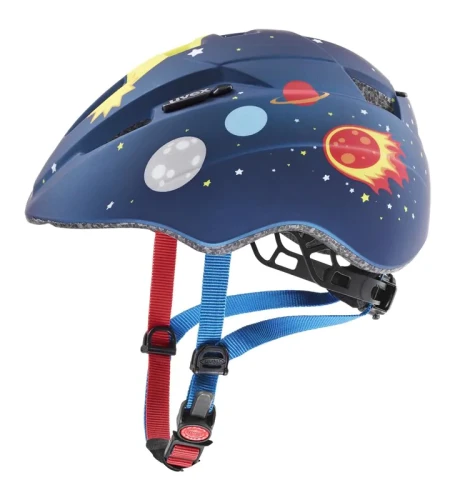 Przejdź do produktu Kask dziecięcy UVEX Kid 2 CC Dark Blue Rocket Matt 46-52cm