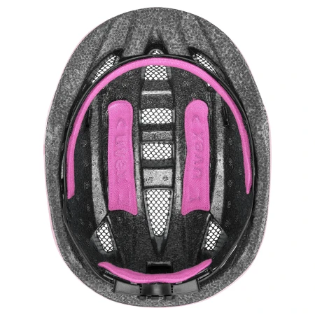 Kask rowerowy dziecięcy UVEX Kid 2 CC Pink Unicorn Matt góra