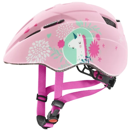 Kask rowerowy dziecięcy UVEX Kid 2 CC Pink Unicorn Matt