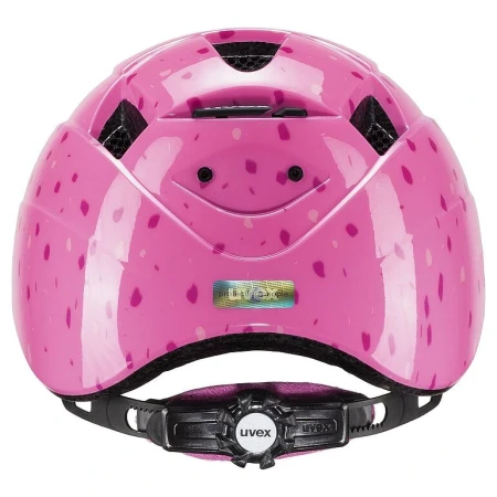 Kask rowerowy dziecięcy UVEX Kid 2 Pink Confetti tył