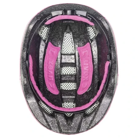 Kask rowerowy dziecięcy UVEX Kid 2 Pink Confetti dół